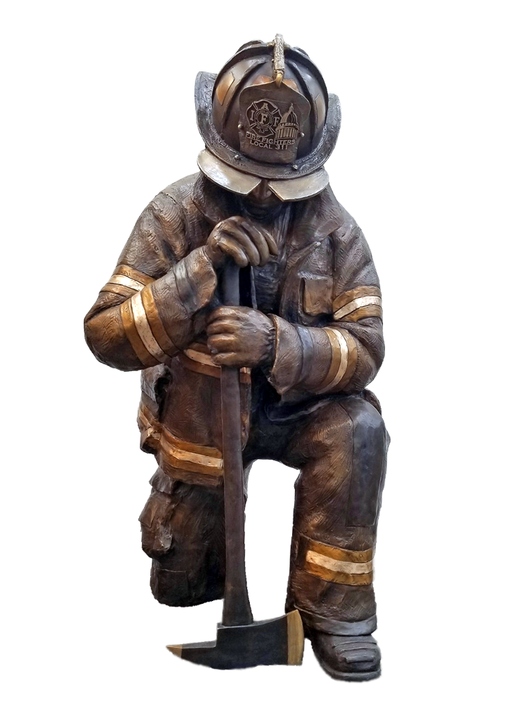 Firefighter bronze3 Richard Young